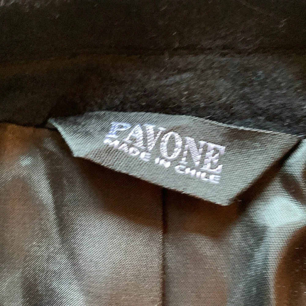 Pavone sz 44R  pure cashmere black sport coat/blazer/jacket